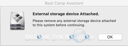 boot camp assistant installer disk could not be found